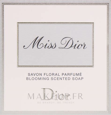 miss dior savon floral perfume blooming scented soap